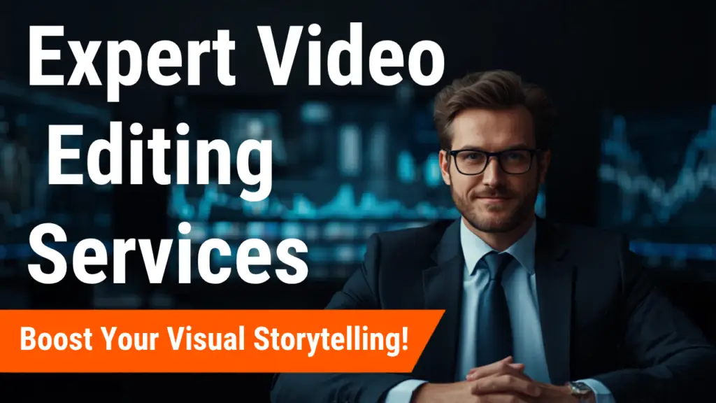 Professional video editor editing YouTube videos, reels and social media content with high quality effects