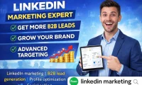 LinkedIn marketing expert providing B2B lead generation, profile optimization and business growth strategy